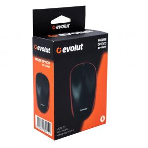 Mouse Evolut com Fio Vários Modelos     Conexão USB